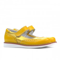Scarpe per bambini 153 giallo combinato