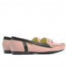 Mocassini donna 619 rosa+caffè