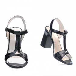 Sandali donna 5055 vernice nera