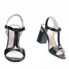 Sandali donna 5055 vernice nera