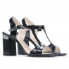 Sandali donna 5055 vernice nera