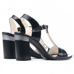 Sandali donna 5055 vernice nera