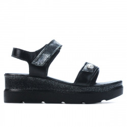 Sandali donna 5051 nero combinato