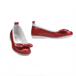 Scarpe per bambini 141 vernice rossa