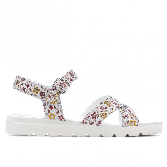 Sandali donna 5049 floreale multicolore
