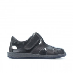 Scarpe per bambini piccoli 07-1c indaco+grigio