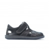 Scarpe per bambini piccoli 07-1c indaco+grigio