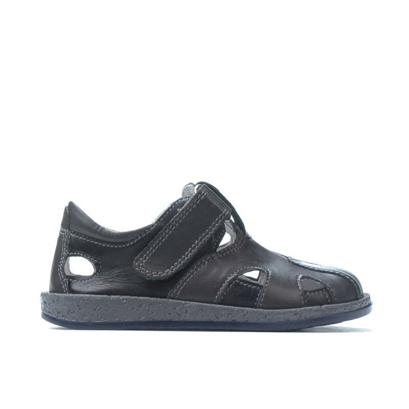 Scarpe per bambini piccoli 07-1c indaco+grigio