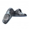 Scarpe per bambini piccoli 07-1c indaco+grigio