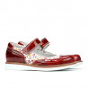 Scarpe bambini 153 vernice rossa