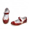 Scarpe bambini 153 vernice rossa