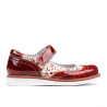 Scarpe bambini 153 vernice rossa