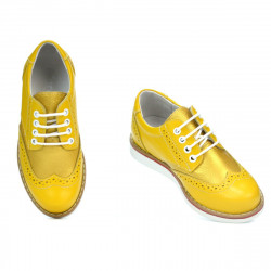 Scarpe per bambini 154 giallo combinato