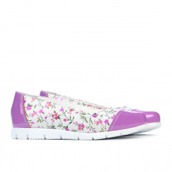 Scarpe bambini 171 vernice viola combinata