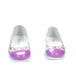 Scarpe bambini 171 vernice viola combinata