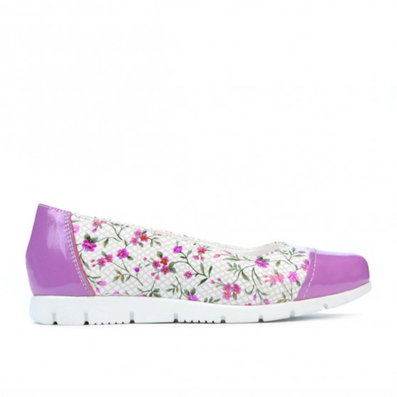 Scarpe bambini 171 vernice viola combinata