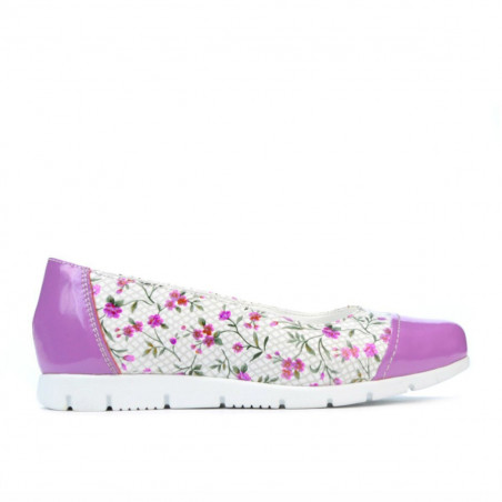Scarpe bambini 171 vernice viola combinata