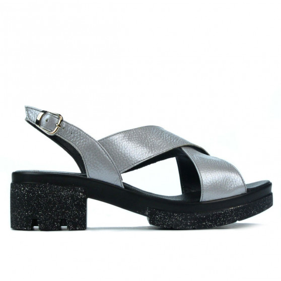 Sandali donna 5052 argento