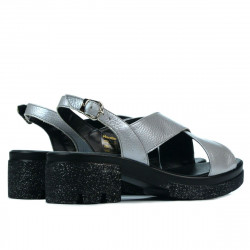 Sandali donna 5052 argento