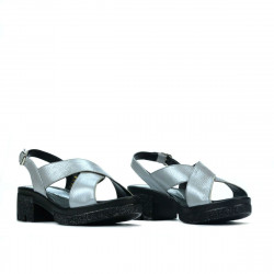 Sandali donna 5052 argento