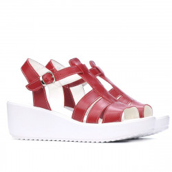 Sandali donna 5023 rosso