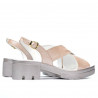 Sandali donna 5052 cipria perlata
