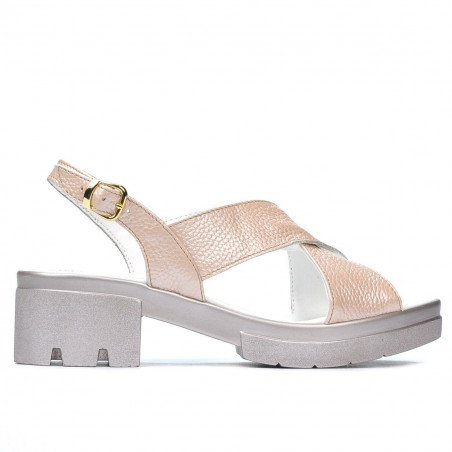 Sandali donna 5052 cipria perlata