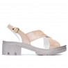 Sandali donna 5052 cipria perlata