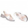 Sandali donna 5052 cipria perlata