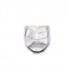 Sandali donna 1271 argento satinato