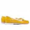 Scarpe casual donna 699 giallo combinato