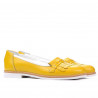 Scarpe casual donna 699 giallo combinato