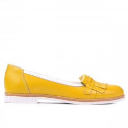 Scarpe casual donna 699 giallo combinato