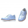 Scarpe bambini 154 blu perla combinato