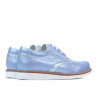 Scarpe bambini 154 blu perla combinato