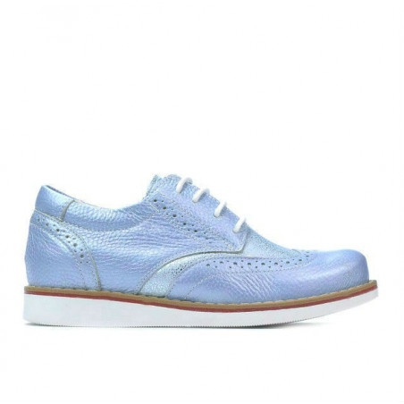 Scarpe bambini 154 blu perla combinato