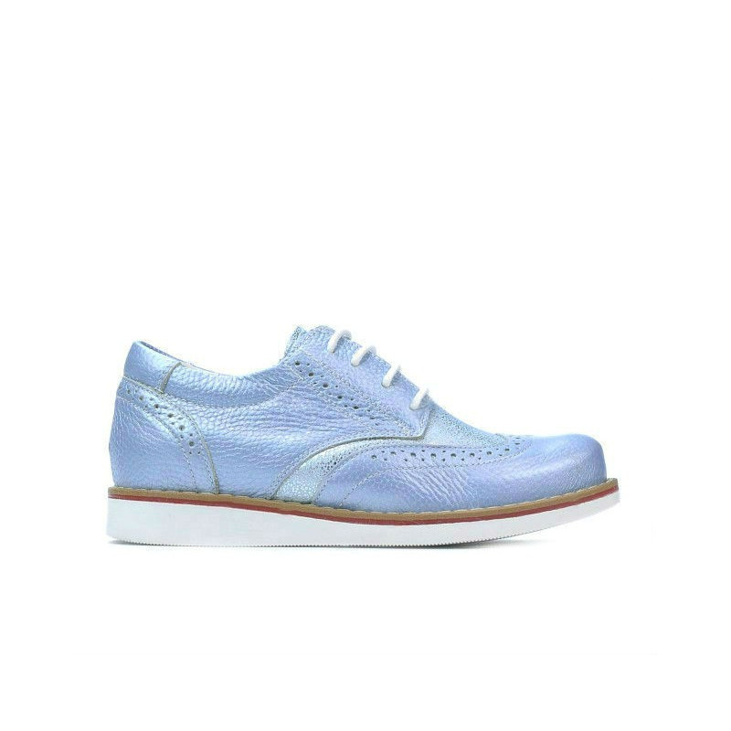 Scarpe bambini 154 blu perla combinato