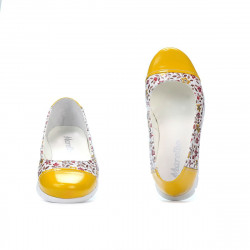 Scarpe bambini 171 giallo combinato