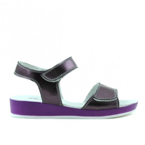 Sandali bambini 532 viola perlato