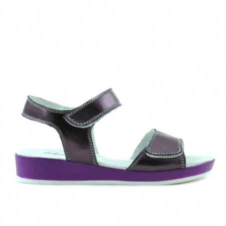 Sandali bambini 532 viola perlato