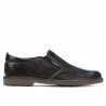 Scarpe casual uomo 7200p caffè traforato