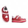 Scarpe bambini piccoli 64c rosso+bianco