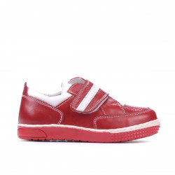 Scarpe bambini piccoli 64c rosso+bianco