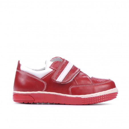 Scarpe bambini piccoli 64c rosso+bianco
