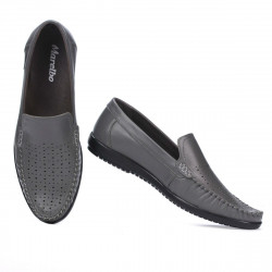 Mocassini uomo 888 grigi