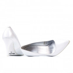 Scarpe eleganti donna 1246 bianco perlato