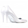 Scarpe eleganti donna 1246 bianco perlato