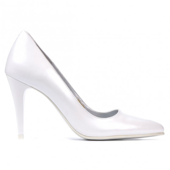 Scarpe eleganti donna 1246 bianco perlato