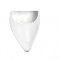 Scarpe eleganti donna 1246 bianco perlato