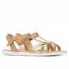 Sandali donna 5038 oro combinato